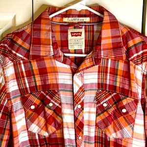 🔥Vintage🔥 Levis Longsleeve Western shirt